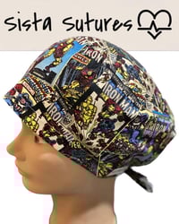 Image 3 of Hero & Villain Scrub Hats