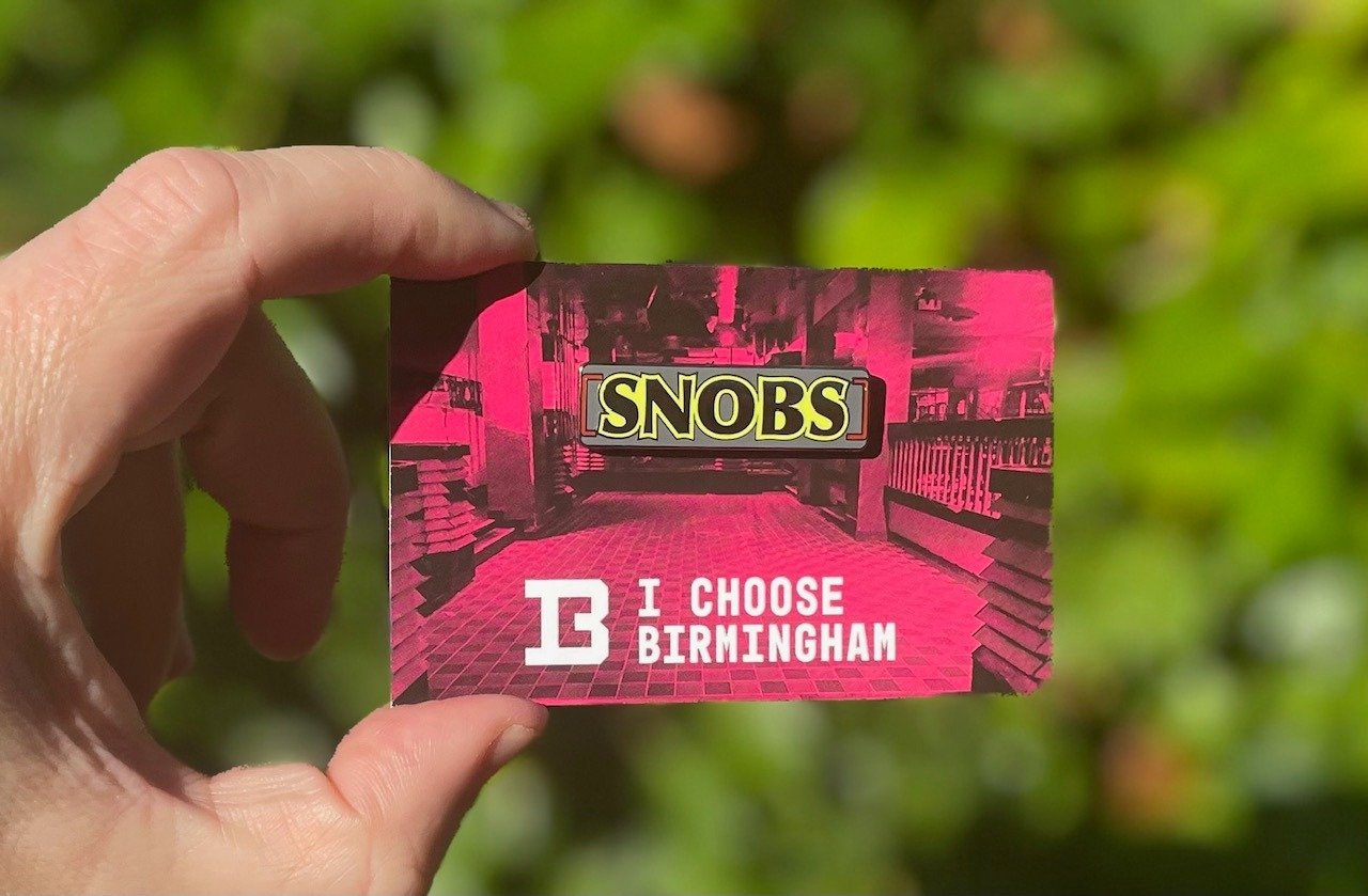 Snobs Pin Badge | ichoosebirmingham