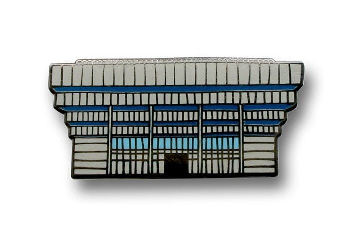 Image of CENTRAL LIBRARY PIN BADGE