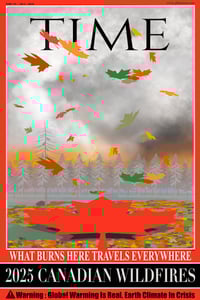 2025 Canadian Wildfire,  Limited Edition of 50 