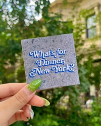 Image 1 of “what’s for dinner, new york?” zine