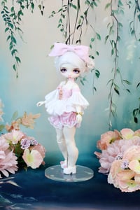 Image 4 of  Handmade Set for Teacup Marionette - Labubu yellow