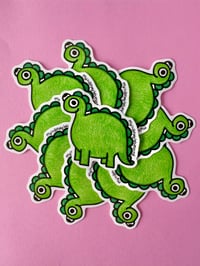 Image 1 of Denny the Dinosaur Sticker