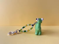 Image 3 of Gilly the Green Dinosaur Charm