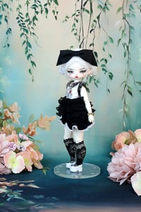 Image 3 of Handmade Set for Teacup Marionette - black chest 