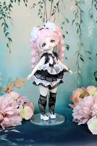 Image 2 of Handmade Set for Teacup Marionette - Luna cat