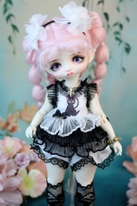Image 5 of Handmade Set for Teacup Marionette - Luna cat