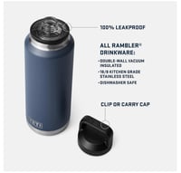 Image 4 of YETI™️ Rambler Water Bottle with Chug Cap 18oz, 26oz, 36oz | 7 Colors