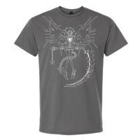 Image 3 of COWARDS FUCKING SCARE ME T-shirt (black, white,grey)