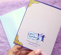 Image 2 of Make a Wish! Fairy Mouse Birthday Card 🐭✨
