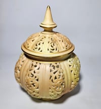 Image 1 of Grainger & Co (Royal China Works) Reticulated Covered Pot Pourri