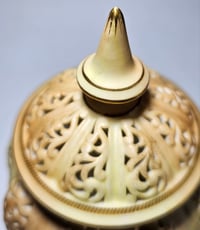 Image 4 of Grainger & Co (Royal China Works) Reticulated Covered Pot Pourri