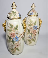 Image 1 of Grainger & Co (Royal China Works) Pair Covered Vases