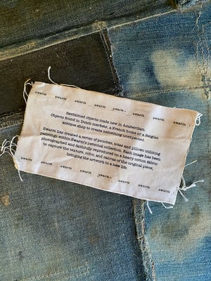 Image of blue bird pouch