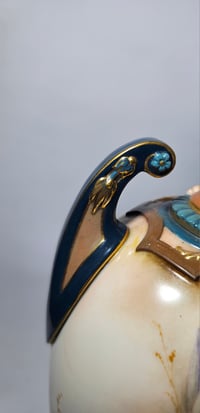 Image 6 of James Hadley Inverted Pear-Shaped Vase