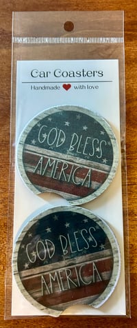 Image 2 of Custom Car Coasters (Set of 2)