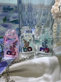Image 1 of MXTX Liquid Flower Bottle Charm