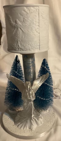 Image 1 of Winter Angel Lamp