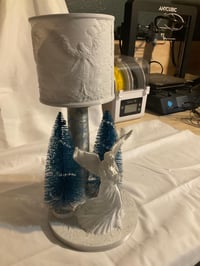 Image 2 of Winter Angel Lamp