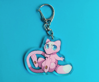 Image 2 of Mew Double sided Acrylic Charm