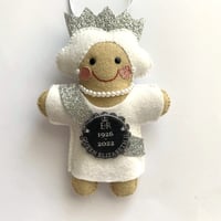 Image 5 of Felt ICON hanging decoration made to order