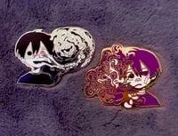 Image 2 of Hole Dwelling & Kara Kara Kara no Kara Enamel Pins