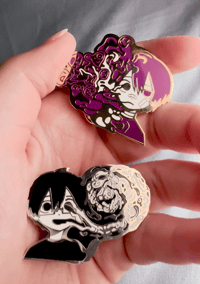 Image 3 of Hole Dwelling & Kara Kara Kara no Kara Enamel Pins