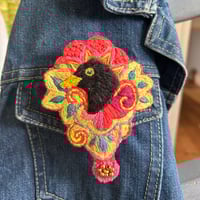 Image 2 of Blackbird  Celebration Brooch 