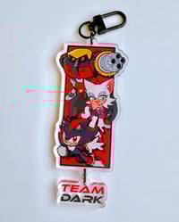 Image 2 of Team Dark Acrylic Charm [PREORDER]