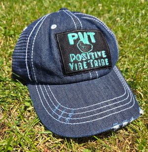 PVT Navy Denim Hat