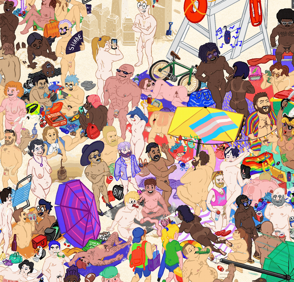 Image of Gunnison Look & Find 24x36 in Framed Poster (White)