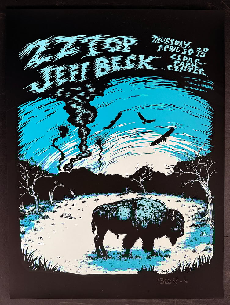 Image of ZZ Top and Jeff Beck - Austin 2015