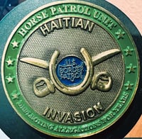 Image 2 of DEL RIO HPU - HAITIAN INVASION "WHIPPING ASS" COIN
