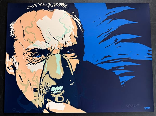 Image of Blue Velvet set of two art prints
