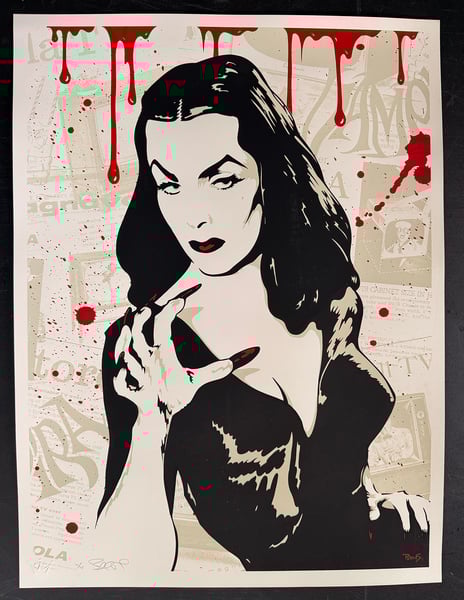 Image of Vampira limited edition art print