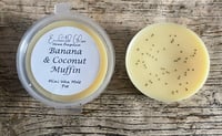 Banana & Coconut Muffin Mini wax melt pot 