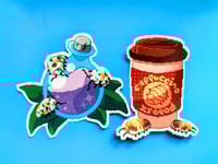 Pixel Isopod Sticker Set