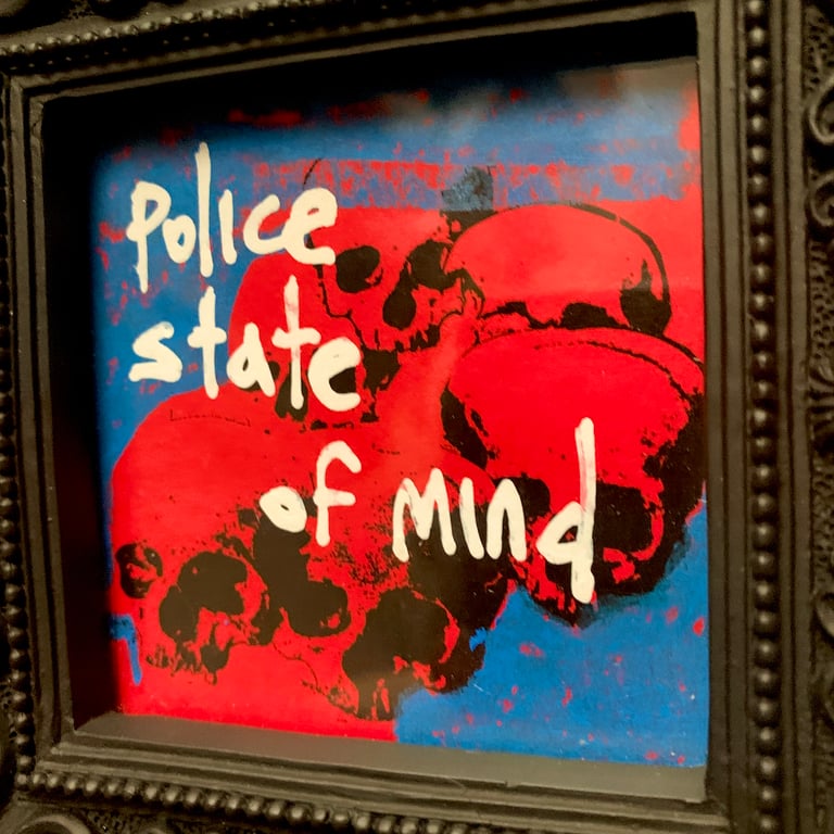 Police State of Mind mini 3x3 FRAMED Image 2