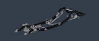 Image 1 of 67-72 C10 Complete Chassis Airbag 3D Model
