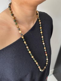 Image 2 of Mixed Jasper beaded necklace