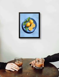 Image 4 of Lemon Fruit Plate Print