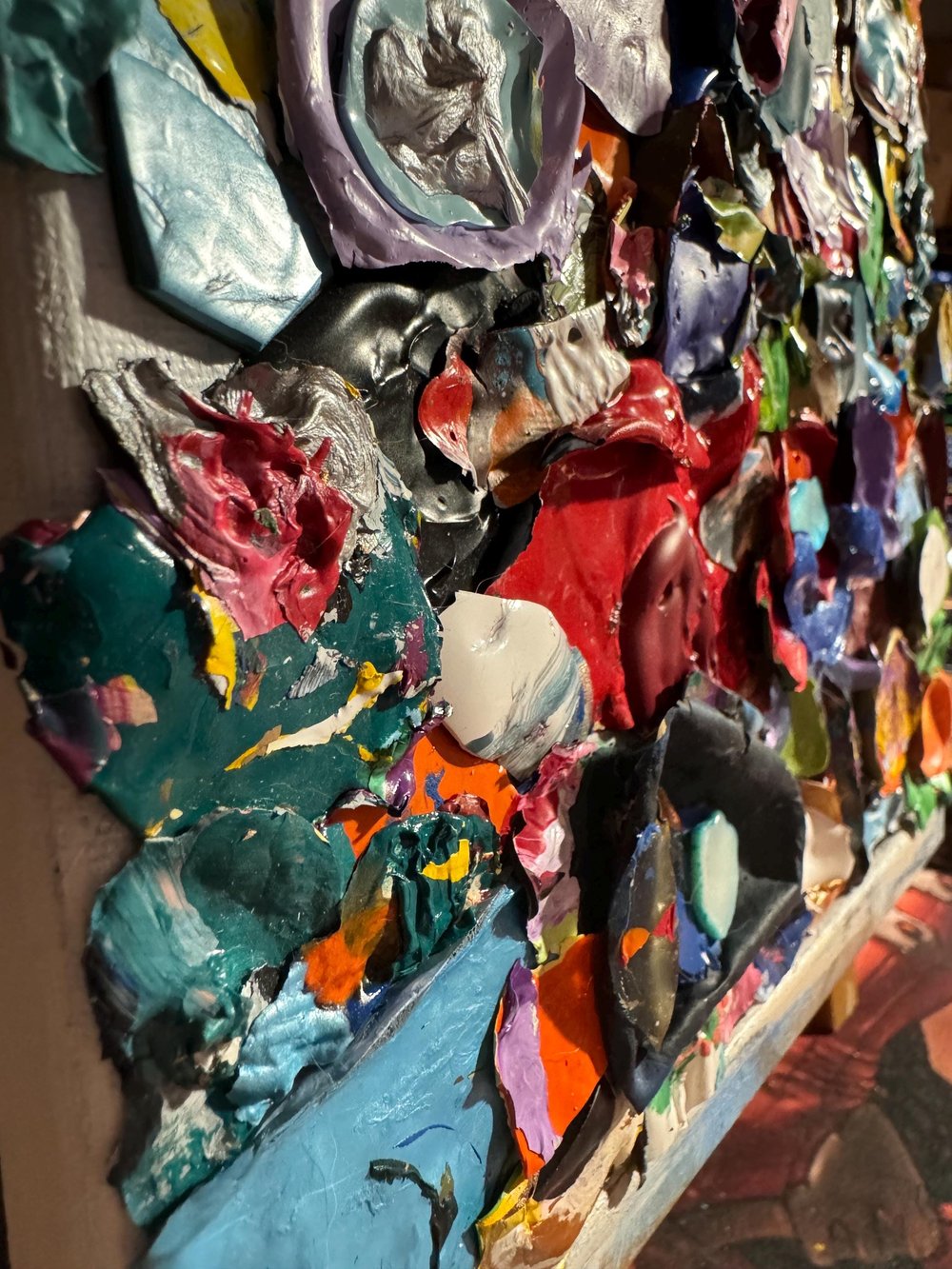 Image of Paint Palette Mixed Medium Art