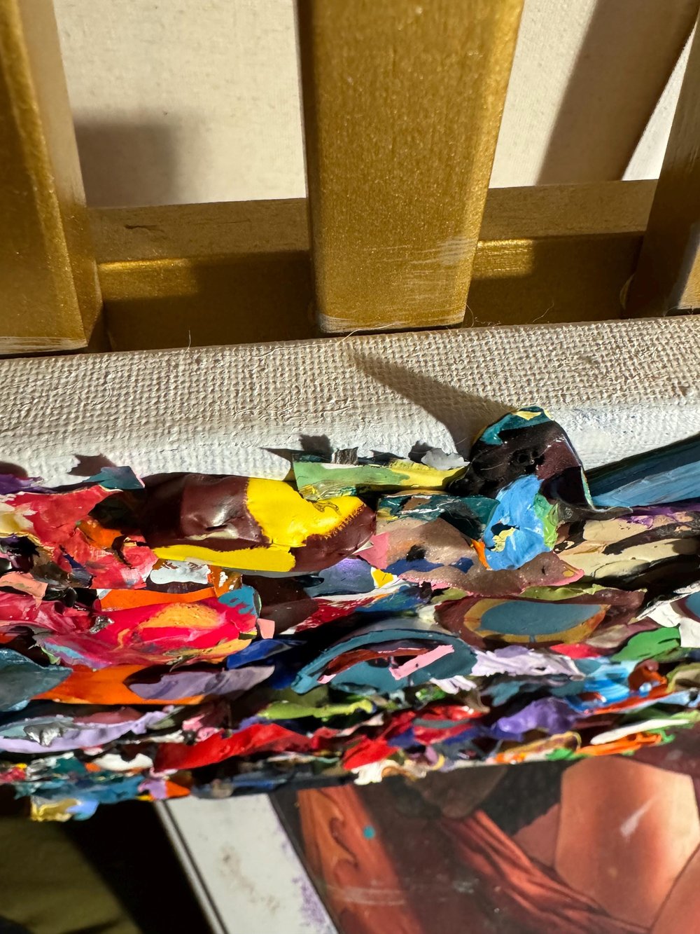 Image of Paint Palette Mixed Medium Art