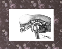 Alien Art Print - Small