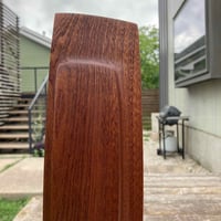 Image 5 of Mahogany Tiki Sculpture with Base