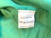 Image 9 of Dries Van Noten summer weight green shirt, size 46 (fits M)