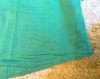 Image 5 of Dries Van Noten summer weight green shirt, size 46 (fits M)