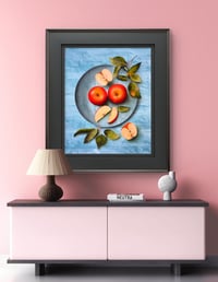 Image 4 of Apple Fruit Plate Print