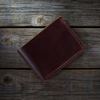 Image 1 of Bifold Wallet-Wine Brown/Wine