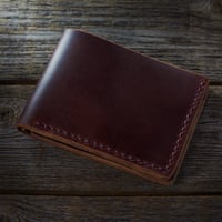 Image 3 of Bifold Wallet-Wine Brown/Wine